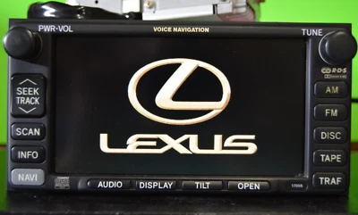 02 03 04 Lexus ES300 ES330 Navegación Audio Información Pantalla Pantalla 86120-33551 OEM Foto 1 de 4