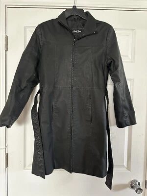 Chaqueta de cuero de longitud media para mujer Amalfi Foto 1 de 4