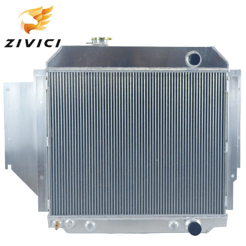 Radiador de aluminio para Ford E-150 E-250 E-350 Econoline Club Wagon 1992-1996 4,9 L Foto 1 de 4