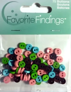 Mini botones surtidos por hallazgos favoritos - paquete de 75 - Imagen 1 de 1