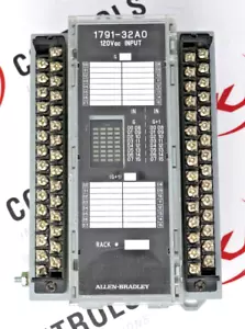 Módulo de E/S de bloque PLC Allen Bradley 1791-32A0 32 puntos (32 entradas) 120 VAC - Imagen 1 de 9