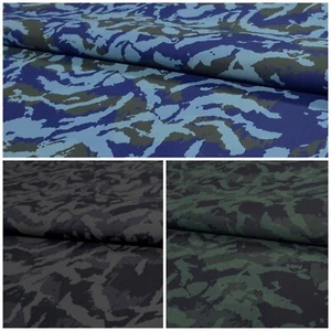 Kunstleder Extra Soft Leder Imitat Stoff Bekleidung weich elastisch Camouflage - Bild 1 von 16