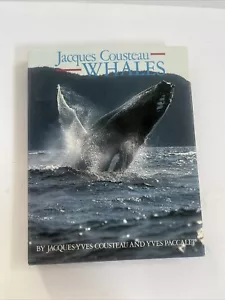 Jacques Cousteau Whales Hardcover Book! - Picture 1 of 11