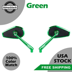 Espejos retrovisores Green Axion Performance Style para Harley Road Street Softail - Imagen 1 de 13