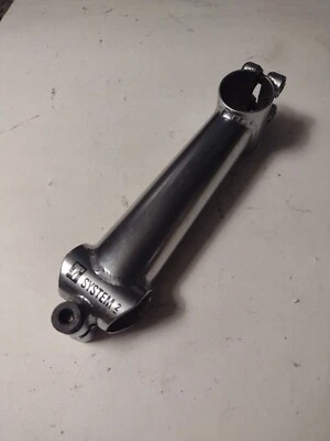 Vintage 90s Trek System 2 Threadless Chromoly MTB Stem 130 1 1/8 5 Degree 25.4  - Image 1 of 4