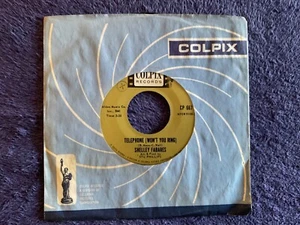 Shelley Fabares 1962 Colpix 45rpm "Telephone (Won’t You Ring)” b/w “Big Star” - Imagen 1 de 4