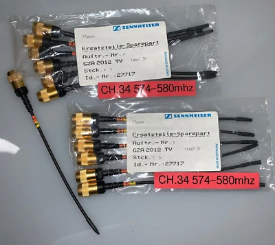 Original Antenna 574 – 580 MHz	Ch.34 for SENNHEISER EK 2012 TV Antenne GZA SK - Bild 1 von 2