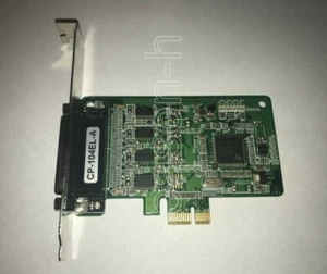 MOXA CP-104EL-A 4 Port RS-232 PCI Express x1 PCI-E  adapter card - Picture 1 of 2