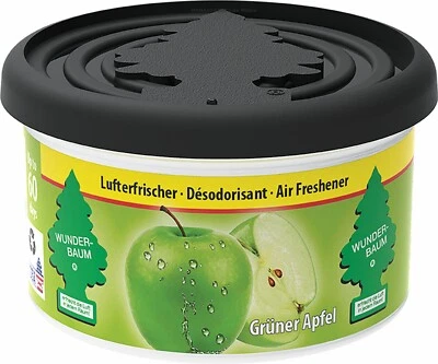 Wunderbaum Duft Dose Apfel Apple WUNDER-BAUM Luft Erfrischer 48 g bis 60 Tage - Bild 1 von 4