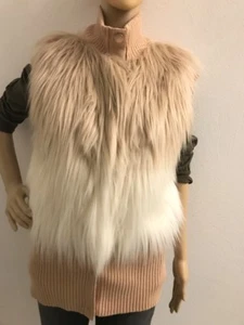Gilet Patrizia Pepe gilet pelliccia orsacchiotto finto taglia 36 - Foto 1 di 6