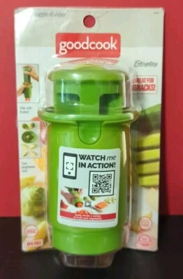 GoodCook - Divisória de frutas e vegetais - Lâminas de aço inoxidável - Verde - Sem BPA - Imagem 1 de 4