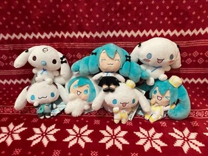 Hatsune Miku x Cinnamoroll Vol. Confezione 2 peluche set completo - Foto 1 di 1
