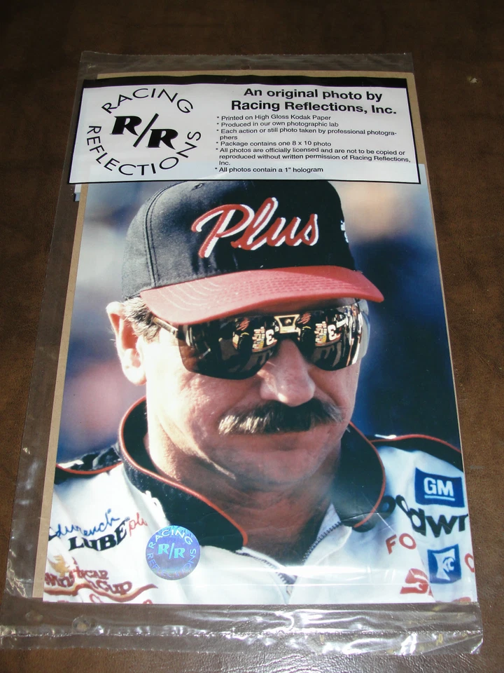 Vintage Dale Earnhardt 8x10 NASCAR Photo by Racing Reflections 1999