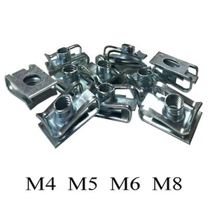 Verkleidung Karosserie Verkleidung U Clips, Motorrad / U Mutter Speed Befestigungen M4 M5 M6 M8 - Bild 1 von 7