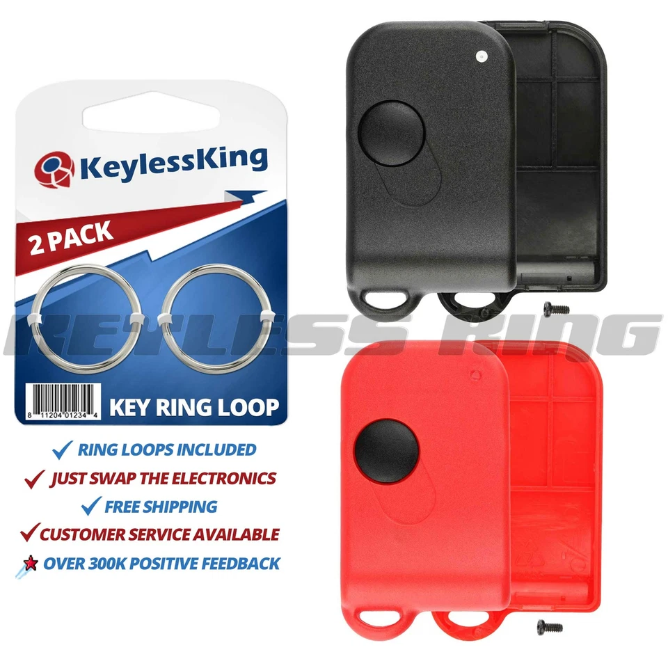 Keyless Entry Remote Key Fob Shell Case for Ferrari Porsche LXP RKY 112 116 Pair Foto 1 de 4