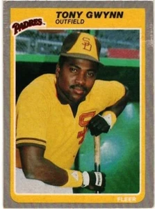 1985 FLEER # 34 - TONY GWYNN - SAN DIEGO PADRES SET BREAK - Imagen 1 de 2