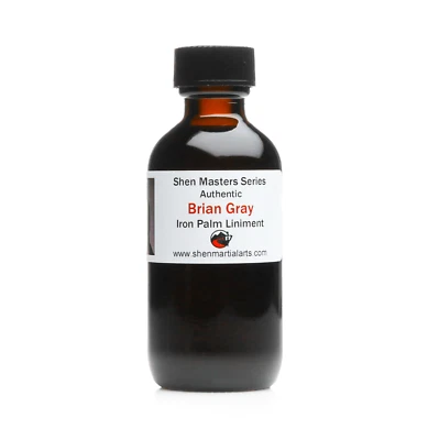 SHEN MARTIAL ARTS Brian Gray’s Iron Palm Dit Da Jow Liniment - 4 oz bottle