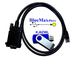 Cable de programación serie Kenwood TK-940 TK-941 KPG-25D DB-9 KPG-22 y KPG-4 DOS - Imagen 1 de 3