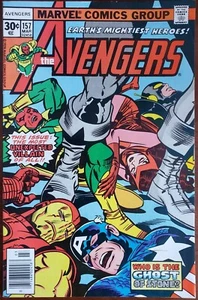 Avengers #157 VF- 7.5 (Marvel 1977) ~ Black Knight ~ Kirby Cover✨ - Picture 1 of 2