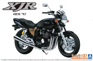 1:12 Scale Aoshima Yamaha 4HM XJR400 ’93 Bike Motorcycle Model Kit - Picture 1 of 3