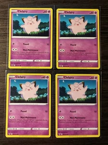 4x Clefairy 063/185 Pokemon card Vivid Voltage common NM - Picture 1 of 1