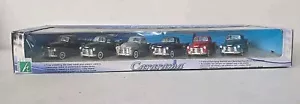 CARARAMA 1/72 CHEVROLET PICKUP 6X FLOTTA DI MODELLINI CAMION IN SCATOLA 71602 SET - Foto 1 di 5