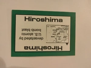 PERSPEKTIVE Zeitlinienspiel HIROSHIMA 1992 Karte gebraucht Geschichte kostenloser Versand - Bild 1 von 1