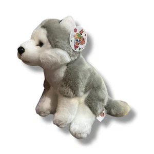 Geoffrey's Toy Box 10-inch Plush Floppy Husky Puppy NEW WITH TAGS - Picture 1 of 5