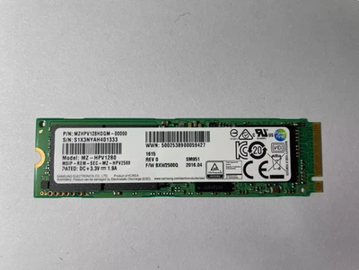 Suitable for SM951 M.2 128G/2280 high-speed NVMe SSD solid state drive MLC - Image 1 of 2