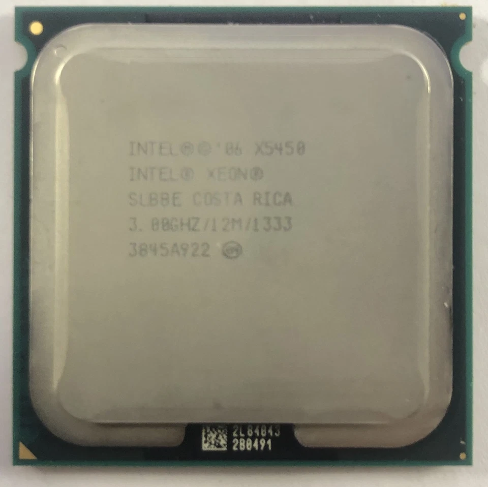 Intel Xeon X5450 Server CPU Processor- SLBBE - Image 1 of 1