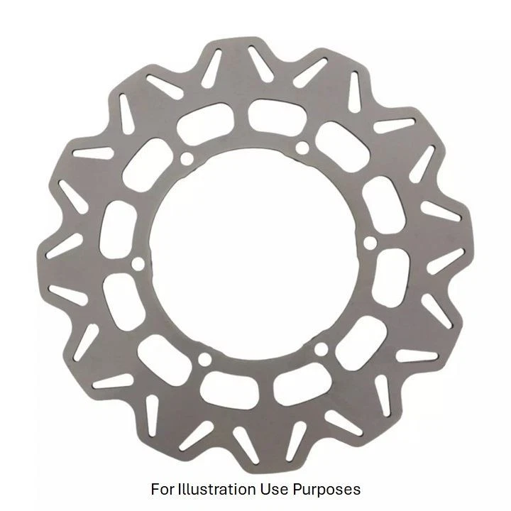 EBC Vee Rotor Stainless Steel Rear for Yamaha FJR 1300 ES 2014 - 2021 - Image 1 of 1