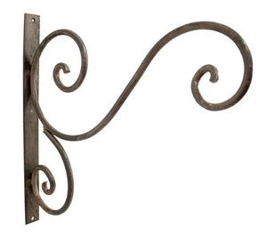 Blumenampelhalter Wandhaken Laternenhaken Wandhalterung Metall Blumenampeln Wand - Bild 1 von 2