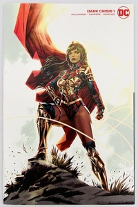 Dark Crisis #1 Kael Ngu Exclusive Minimal Trade Variant 2022 Wonder Girl - Picture 1 of 7