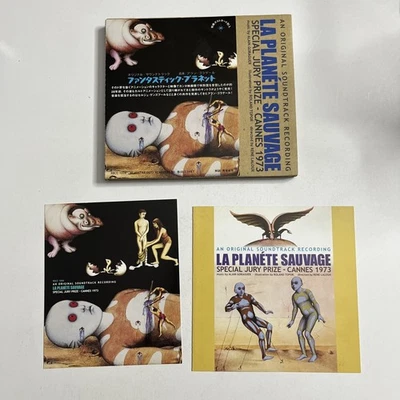 Alain Goraguer – La Planéte Sauvage Soundtrack (CD, 2001) Japan Obi Digipak - Image 1 of 4