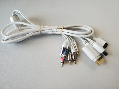 Philips Multi Av Component Cable PS3 PS2 Xbox 360 Elite And Wii - Image 1 of 3