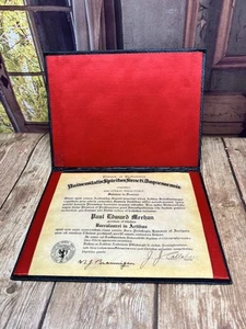 Duquesne University 1934 Bachelor Of Arts Degree Pittsburg Pennsylvania Latin - Picture 1 of 8
