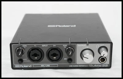 Roland Rubix22 USB AUDIO INTERFACE 2in/2out,24Bit/192Khz - Image 1 of 4
