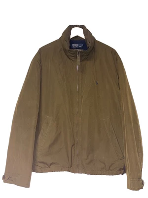 Men's XL POLO Ralph Lauren Green Polyester Nylon Full Zip Jacket - Image 1 of 3