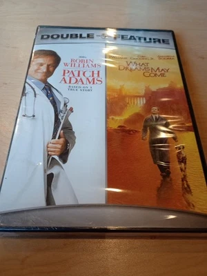 Patch Adams / What Dreams May Come (1998) DVD NEW Robin Williams Double Feature - Image 1 of 4