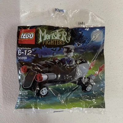 LEGO Monster Fighters Zombie Coffin Car 30200 Polybag NUEVO Juego Retirado 2012 Foto 1 de 2