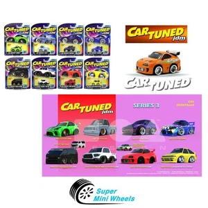 Car Tuned 1:64 JDM Tuners Series 3 Set of 8 Pcs 【Factory Sealed】 #558675-XX2 - Picture 1 of 2