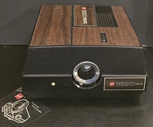 Vintage GAF 1690 Slide Projector Model 386-M4 Tested ✓ Excellent Condition - Picture 1 of 11