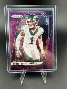 2024 Panini Prizm - Ahmad Gardner #226 Purple No Huddle Prizm /49 - Bild 1 von 2