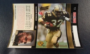 Vaughn Dunbar New Orlean Saints 1992 Action Pack UNFOLDED RARE ODDBALL WOW - Picture 1 of 1
