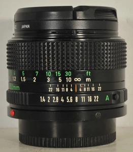 Canon FD 50mm f1.4 Objektiv für Canon FD Mount - Bild 1 von 8