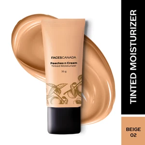 Faces Canada Peaches n Cream Tinted Moisturizer - 02 Beige (35g) - Picture 1 of 3