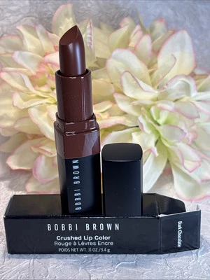 Bobbi Brown Crushed Lip Stick Color ~ Dark Chocolate ~ Full Size NIB Free Ship - Image 1 of 2