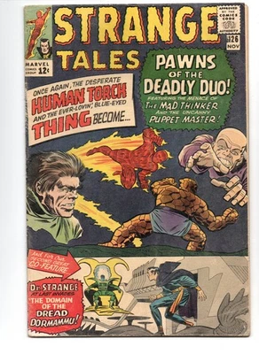 STRANGE TALES #126 (1964) - GRADE 4.5 - MARVEL 1ST APPEARANCE DORMAMMU CLEA - Image 1 of 2