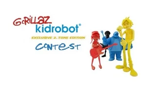 LONG-SOLD OUT KIDROBOT’S GORILLAZ EXCLUSIVE 2-TONE EDITION FULL SET IN BOX. - Picture 1 of 3