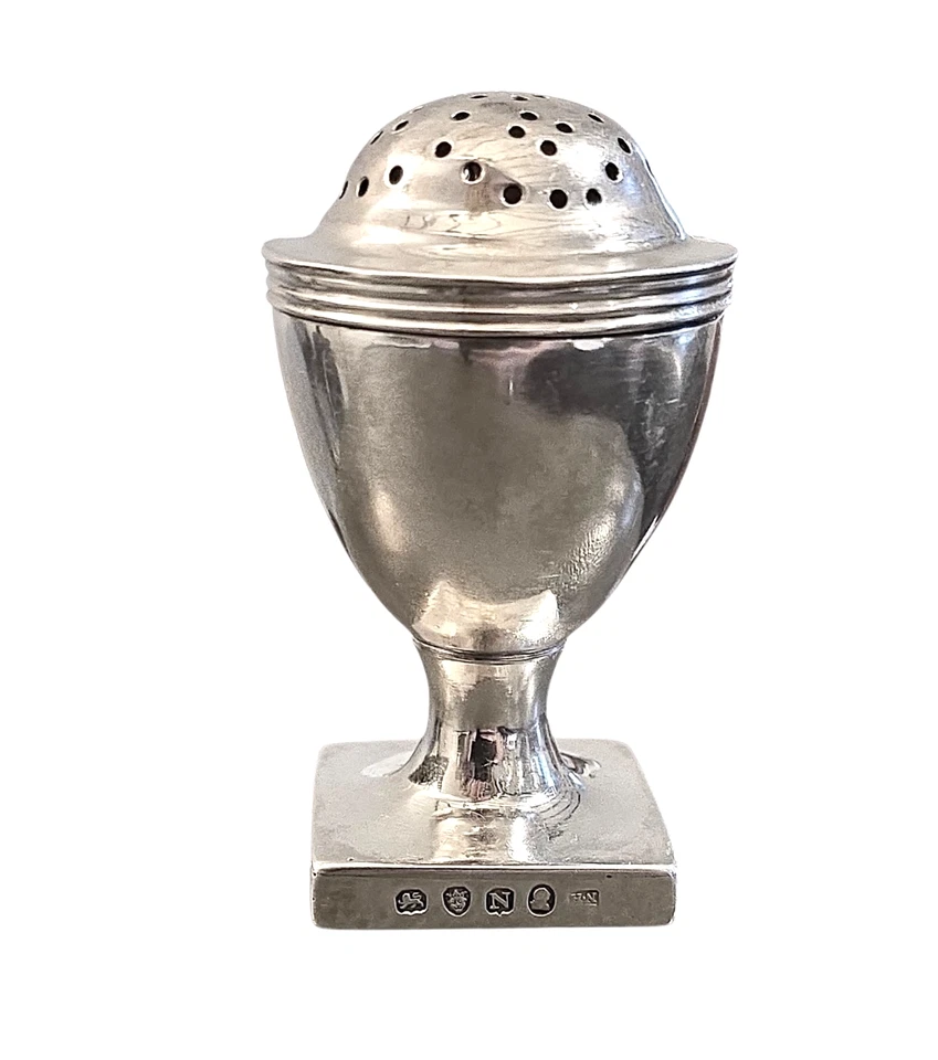 Antique Silver Pounce or Pepper Pot London 1808 - Henry Nutting & Robert Hennell - Image 1 of 4